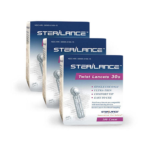 SteriLance Lancets 30 Gauge - 300 Count
