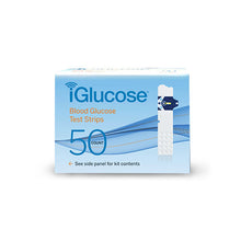 Load image into Gallery viewer, iGlucose® Test Strips - 50 Count